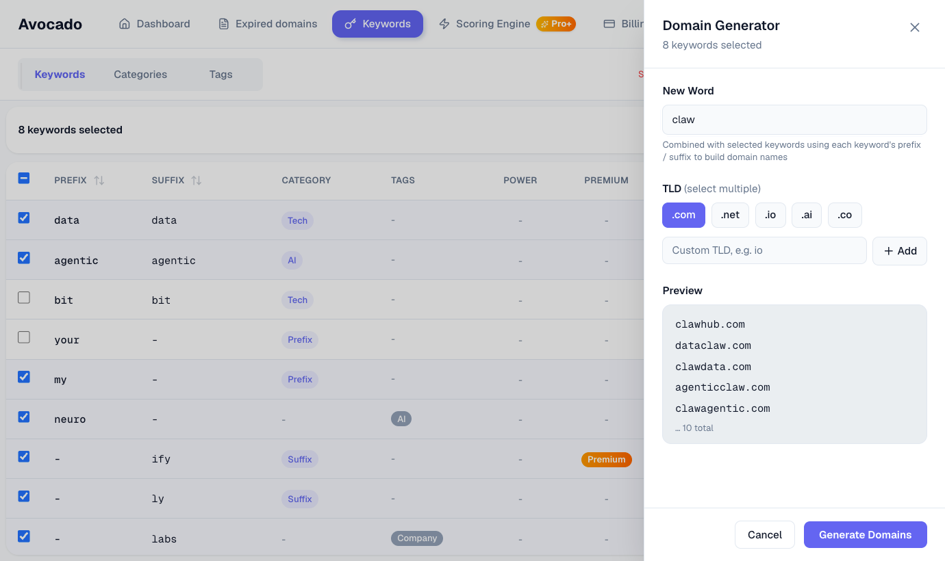 Dashboard screenshot 3