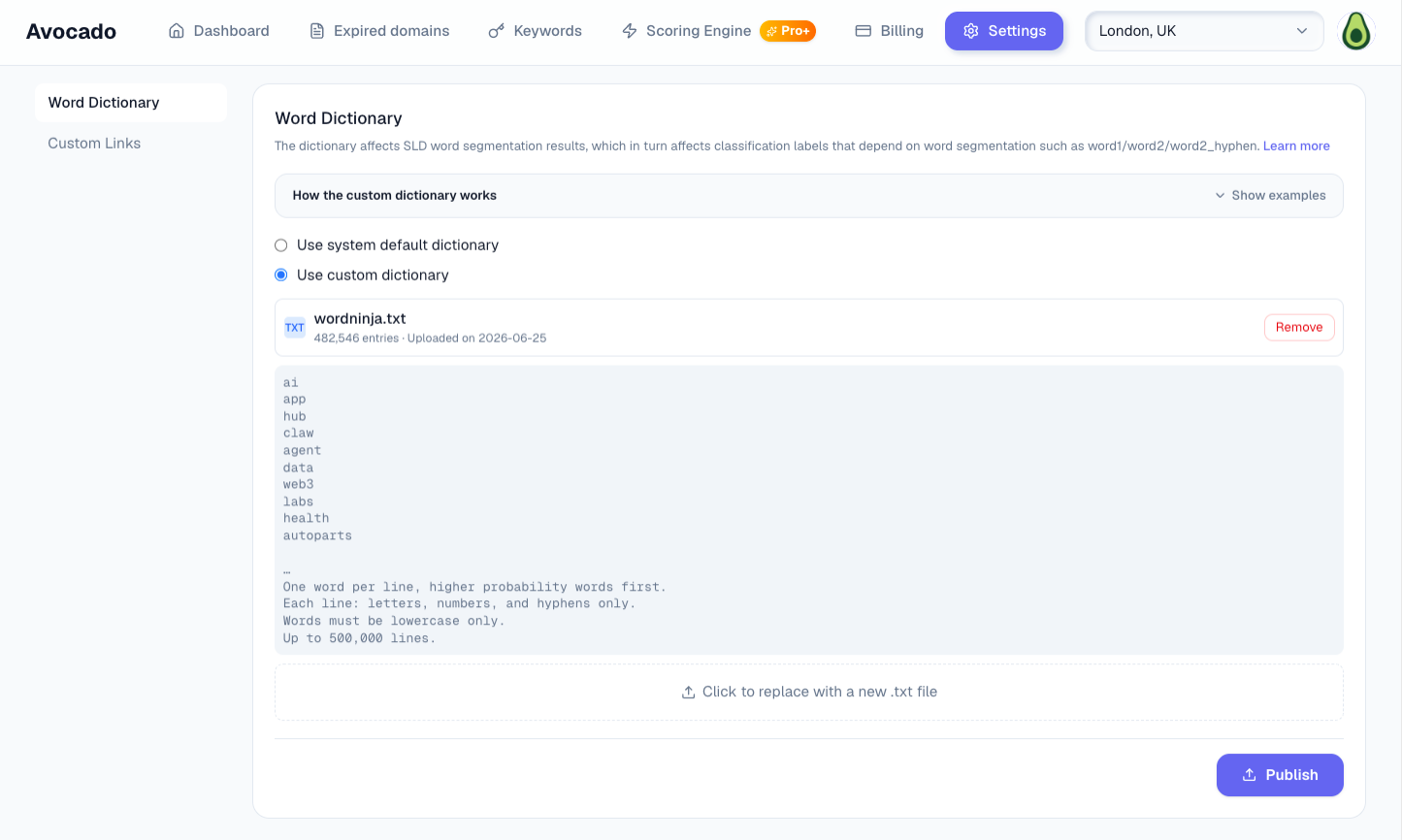 Dashboard screenshot 5